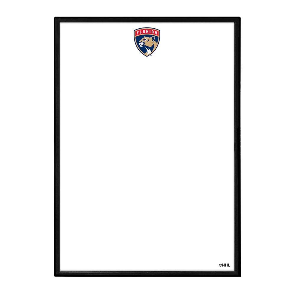Florida Panthers: Framed Dry Erase Board