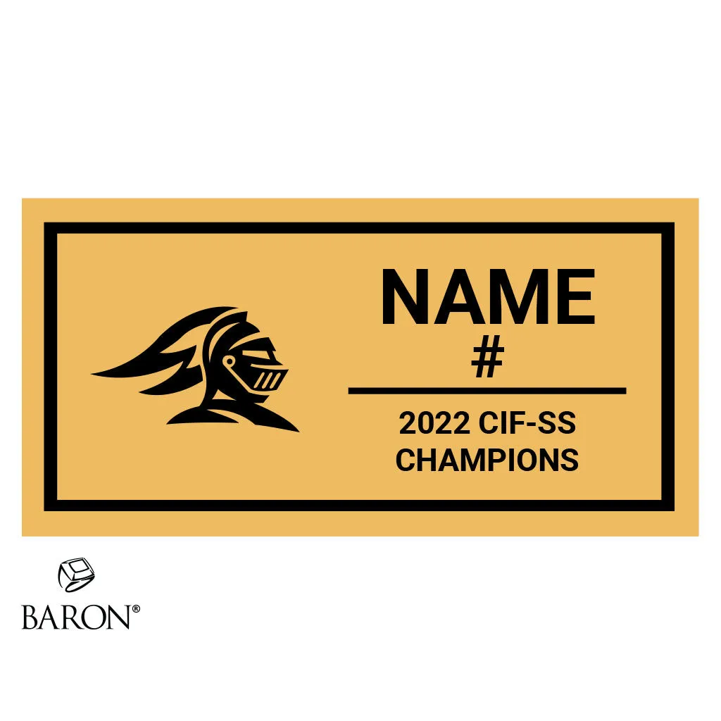 Foothill High School Girls Lacrosse 2022 Championship Ring Box