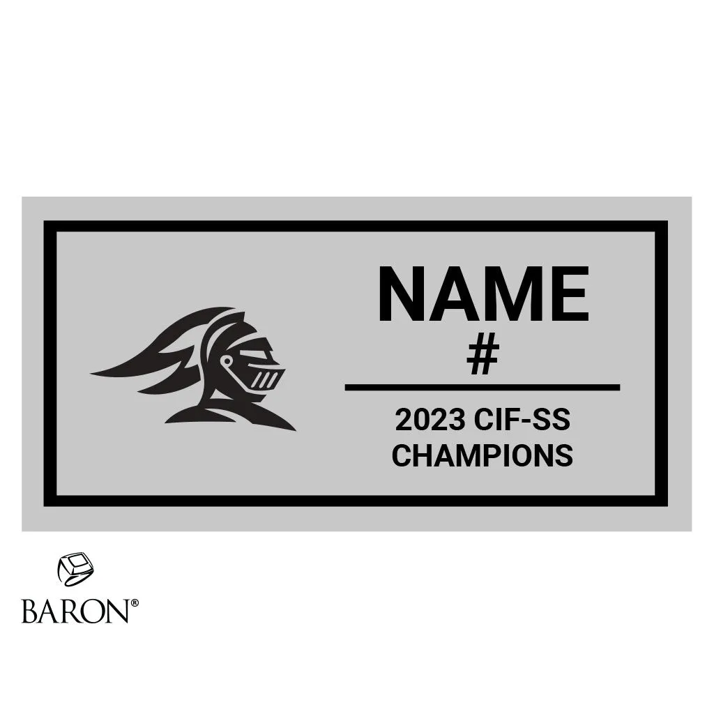 Foothill High School Girls Lacrosse 2023 Championship Ring Box