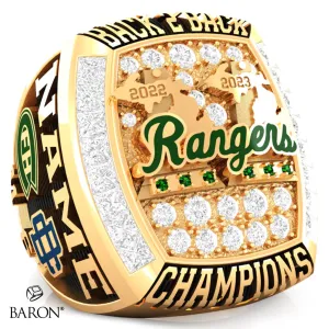 Forest Hills Central Lacrosse 2023 Championship Ring - Design 1.14