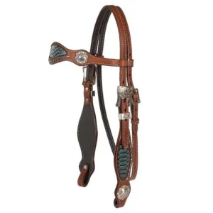 Fort Worth Headstall Crocodile (FOR20-1015)