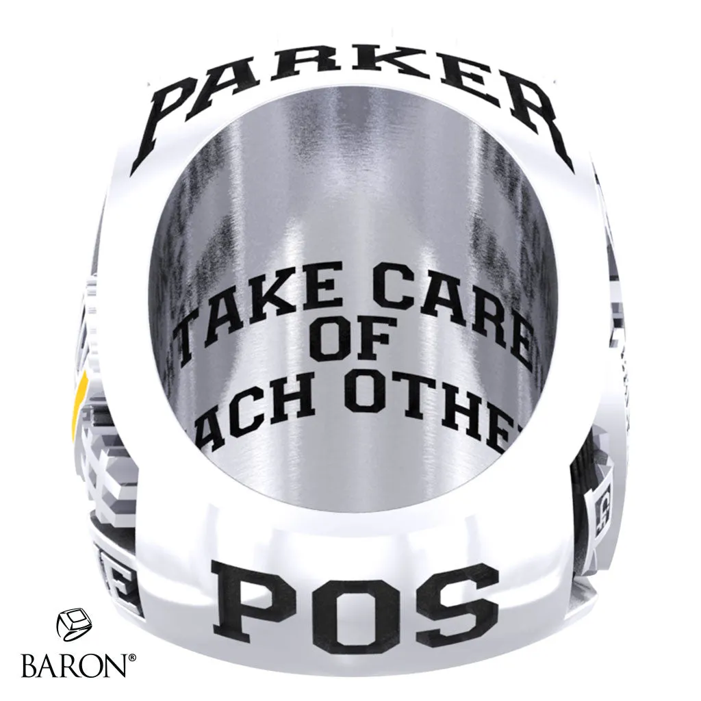 Francis Parker Boys Lacrosse 2023 Championship Ring - Design 2.5