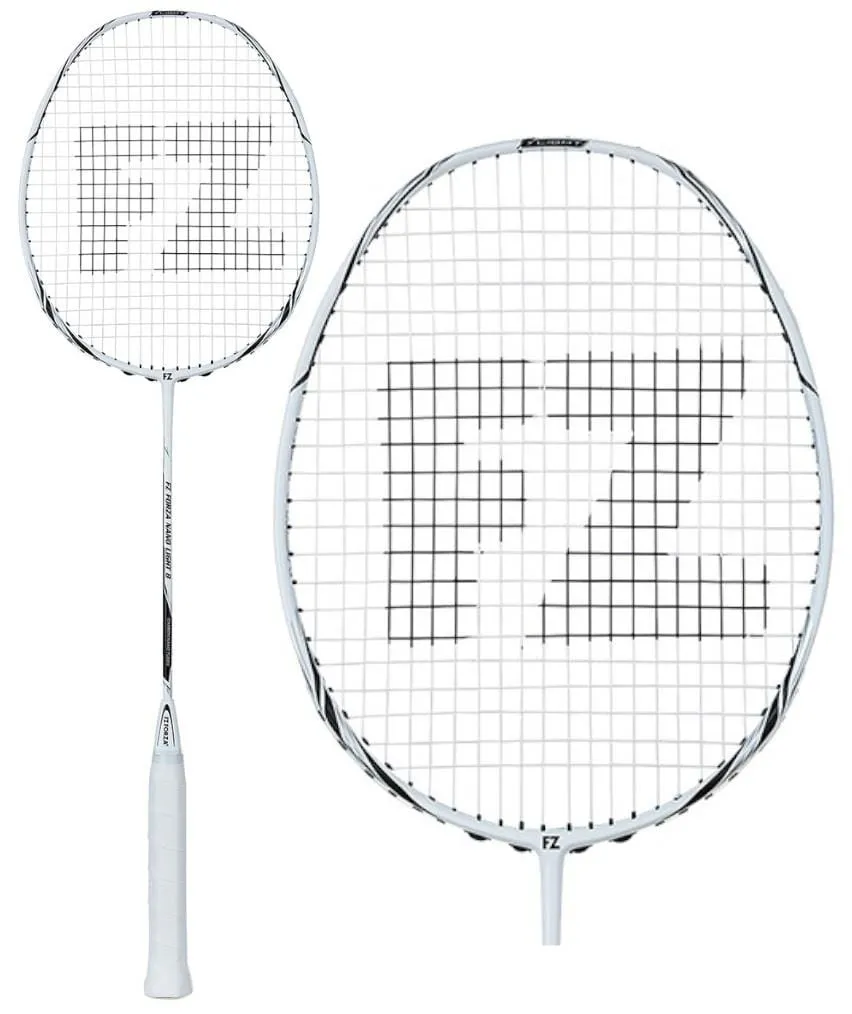 FZ Forza Nano Light 8 Badminton Racket - White