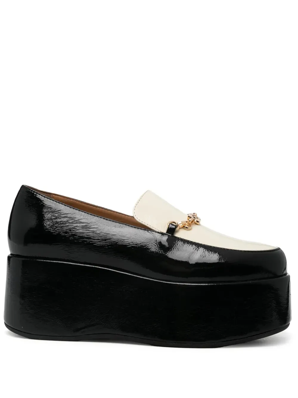 GANNI 70mm platform loafers