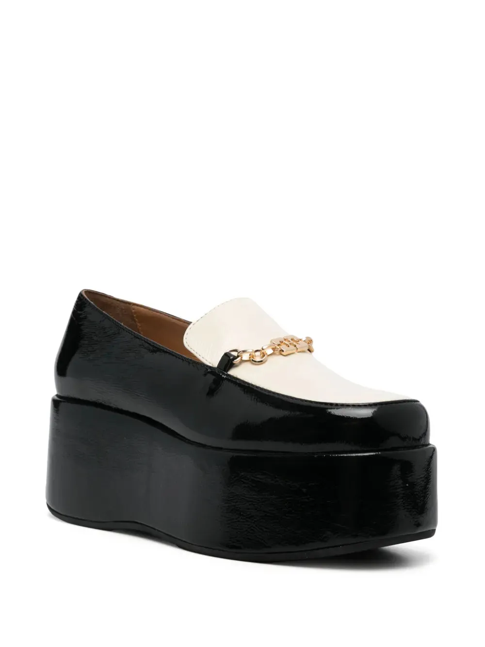 GANNI 70mm platform loafers