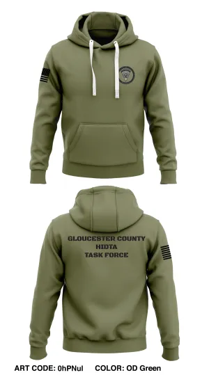 Gloucester County High Intensity Drug Trafficking Area TF - OD Green Store 1  Core Men's Hooded Performance Sweatshirt - 0hPNul