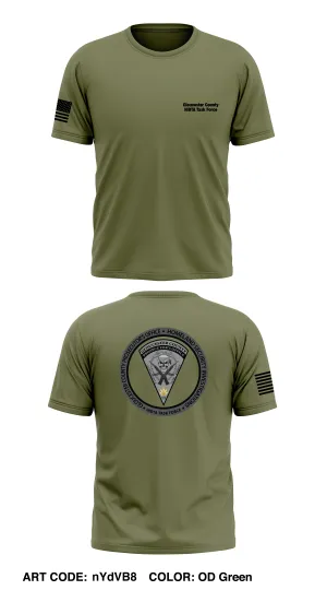 Gloucester County High Intensity Drug Trafficking Area TF - OD Green Store 1  Core Men's SS Performance Tee - nYdVB8