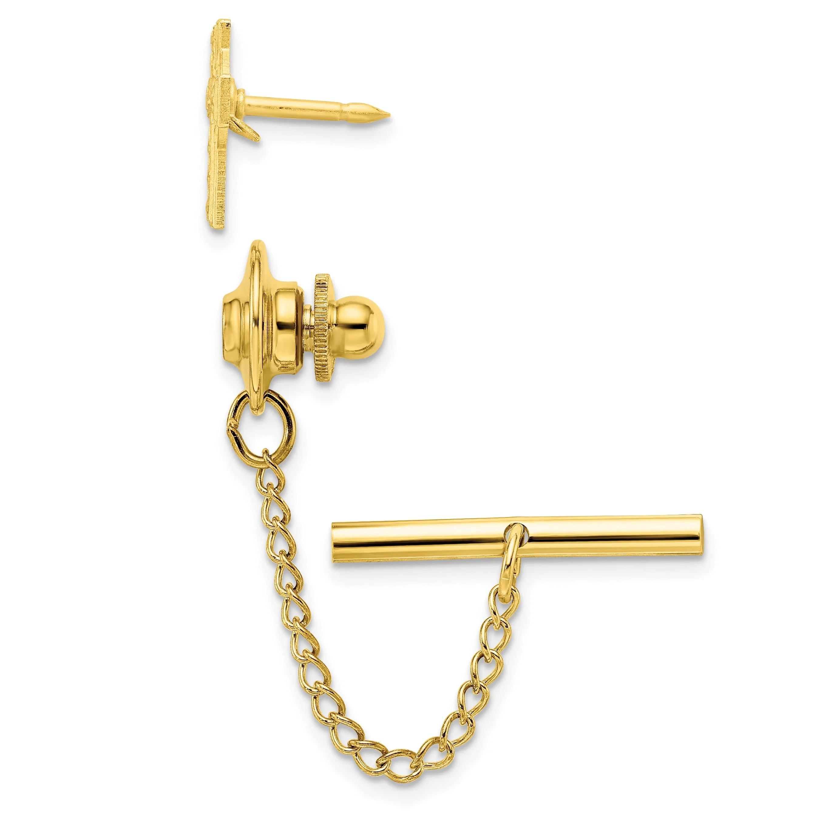 Gold Plated Celtic Cross Tie Tac