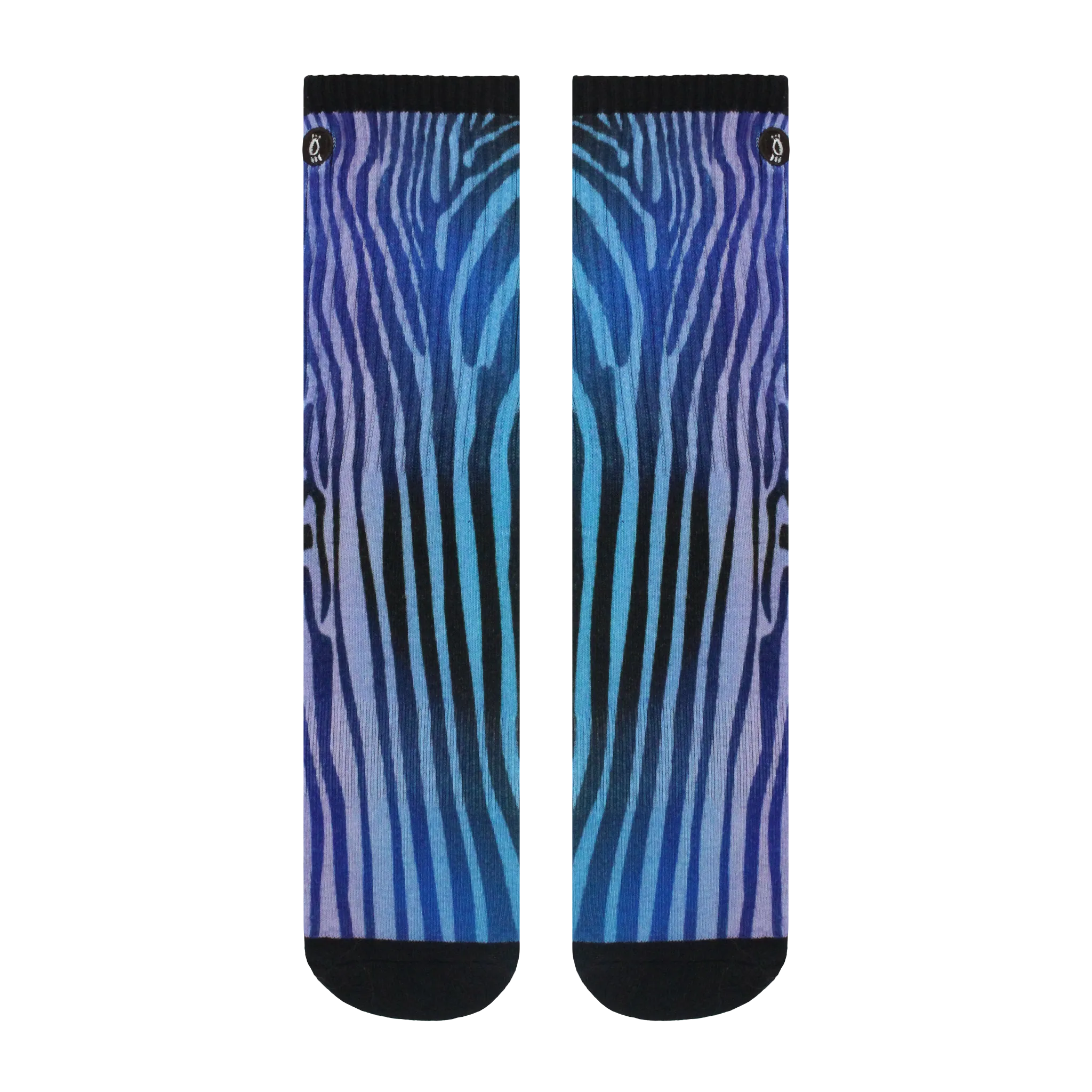 Halo Multi Zebra Training Crew Socks