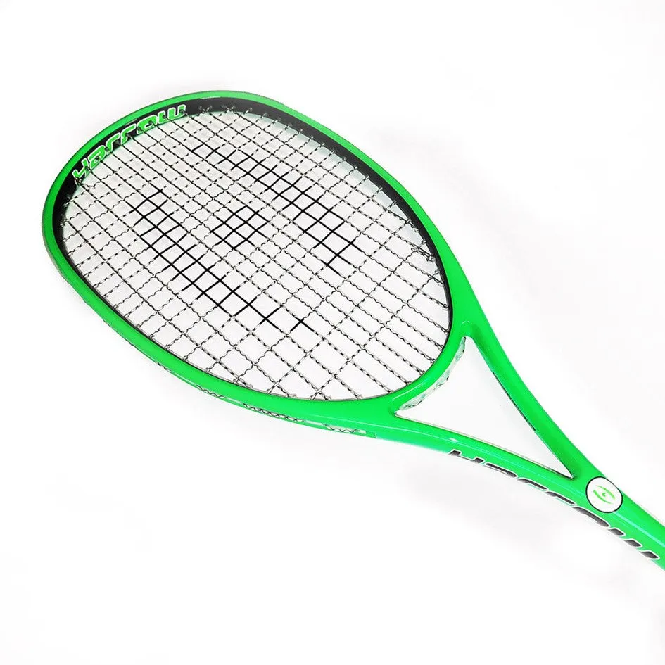 Harrow Vibe 115 Lime/Black Squash Racquet