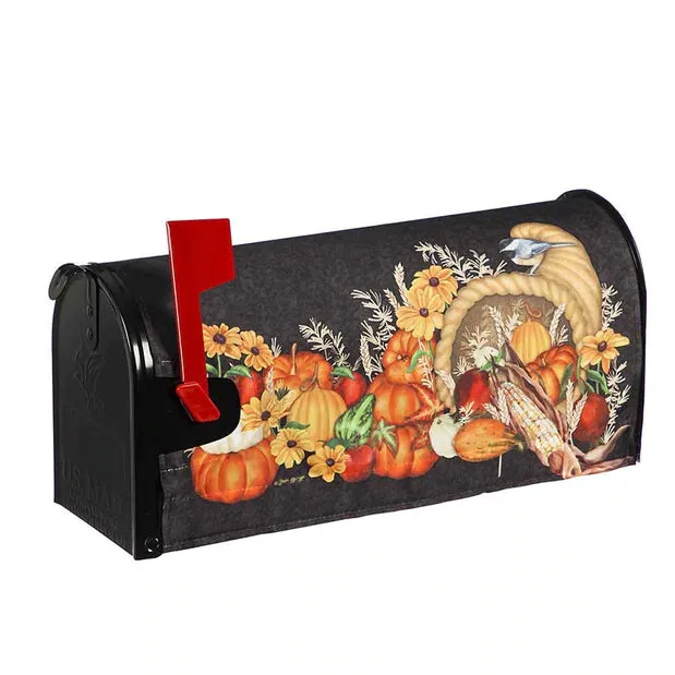 Harvest Cornucopia Mailbox Cover