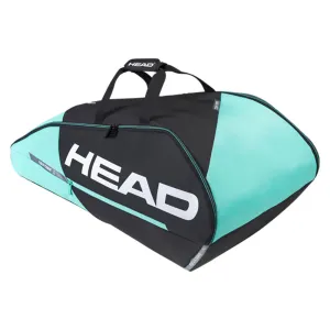 Head Tour Team Combi 6 Racquet Bag (Black/Mint)