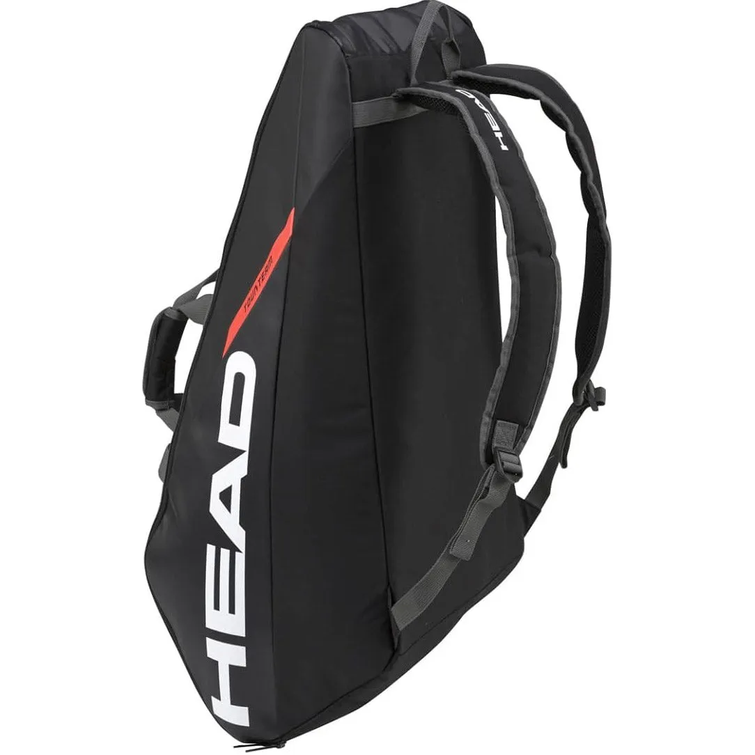 Head Tour Team Supercombi 9 Pack Racquet Bag (Black/Orange)