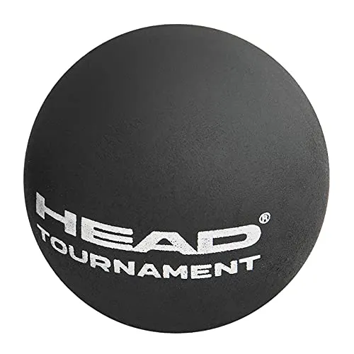 HEAD Tournament Single Dot Squash Ball HEAD Nano Ti Tornado Squash Racquet