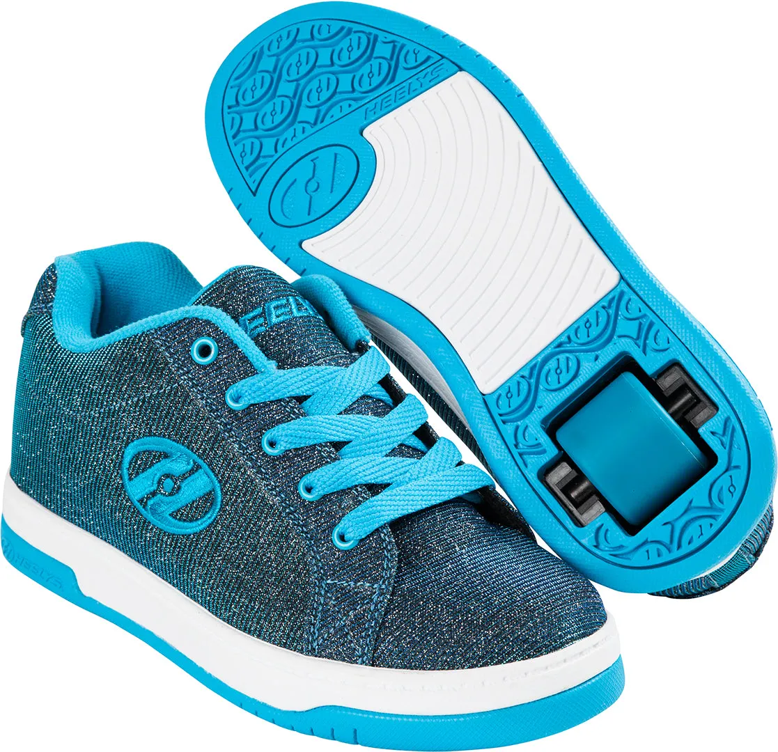 Heelys Split - Pewter Blue Glitter
