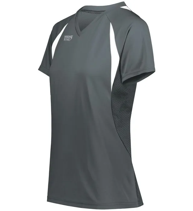 High Five 342232 Ladies Color Cross Volleyball Jersey