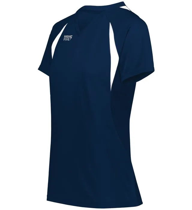 High Five 342232 Ladies Color Cross Volleyball Jersey