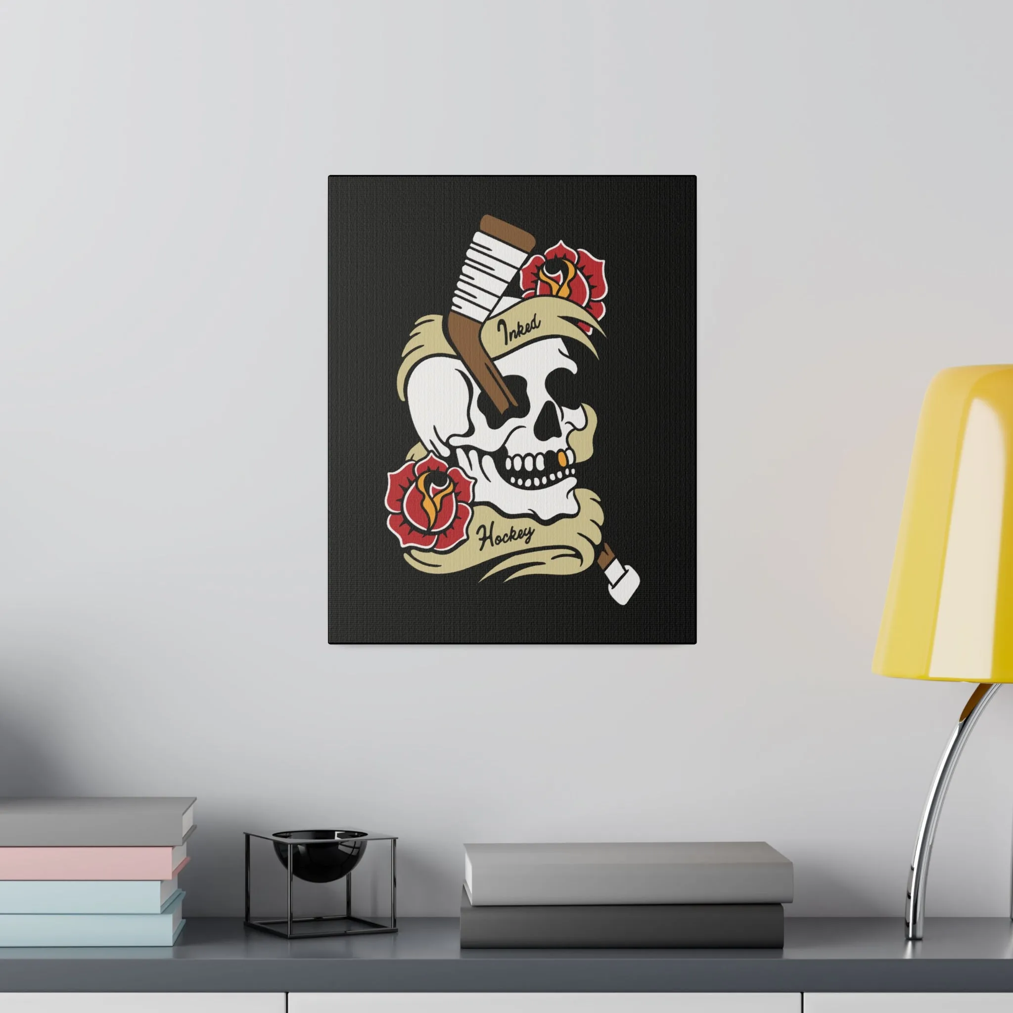 HIGH STICK STRETCHED CANVAS
