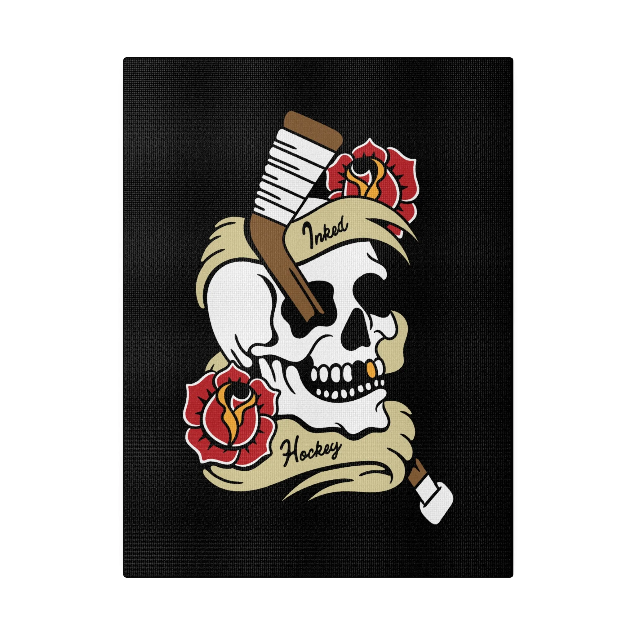 HIGH STICK STRETCHED CANVAS