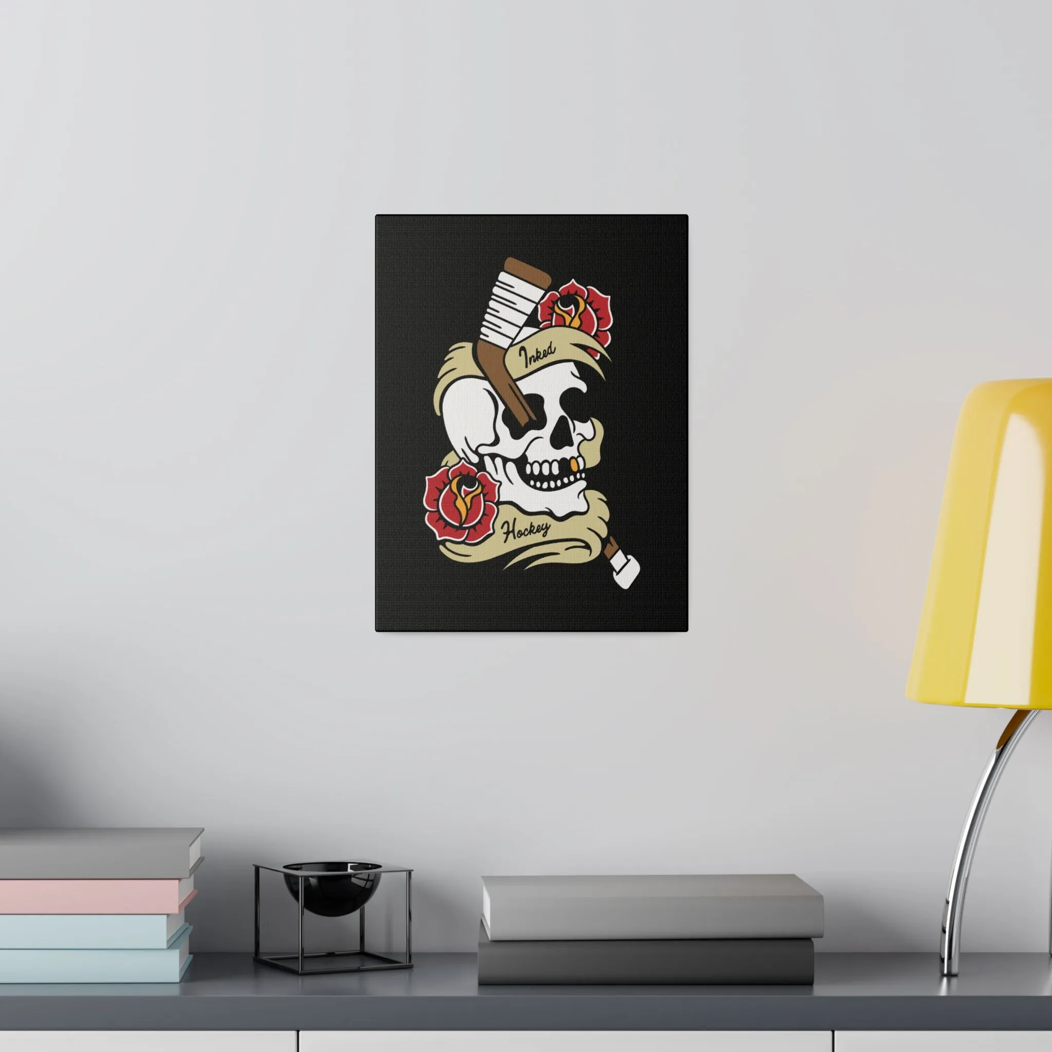 HIGH STICK STRETCHED CANVAS