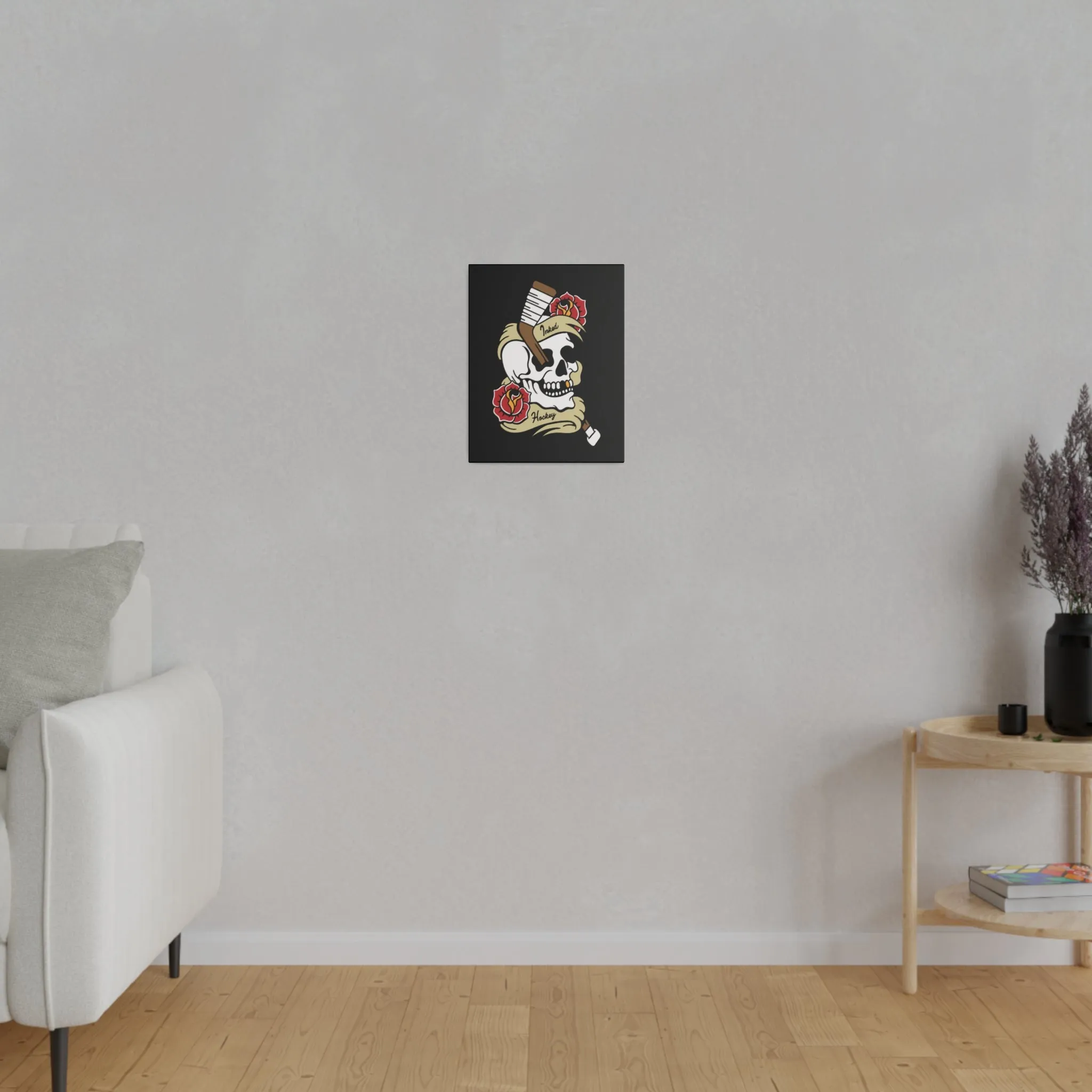HIGH STICK STRETCHED CANVAS