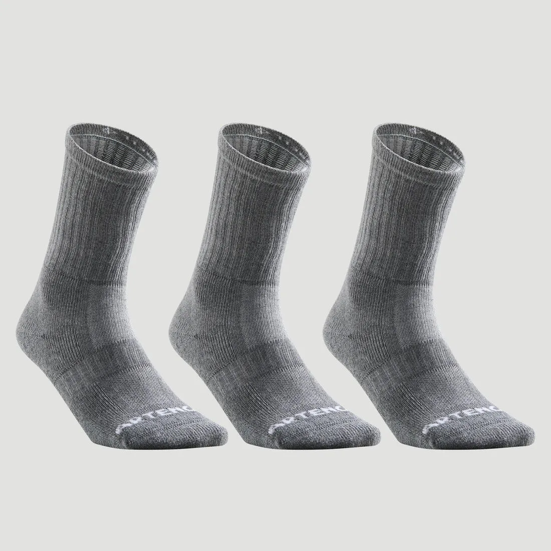 High Tennis Socks RS 500 Tri-Pack