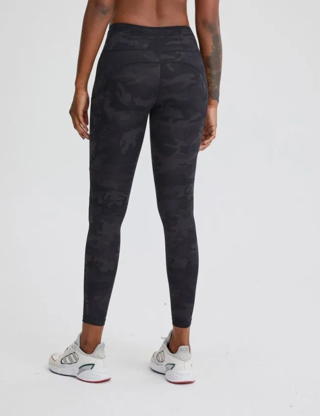 High-Waist Buttery Soft Camel-Toe Proof Snazzy High Intensity Leggings With 5 Pockets