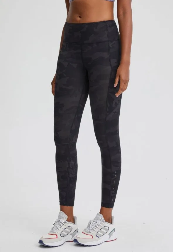 High-Waist Buttery Soft Camel-Toe Proof Snazzy High Intensity Leggings With 5 Pockets