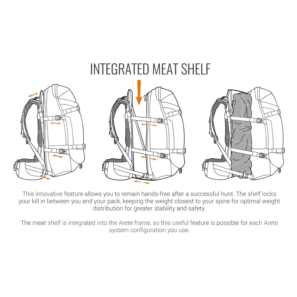Hunters Element Arete Bag 75 Litre