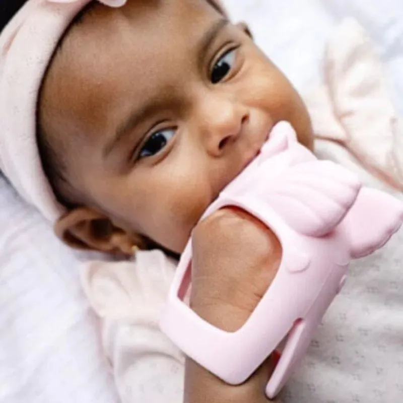 Itzy Ritzy Bitzy Grip - Silicone Mitt Teether