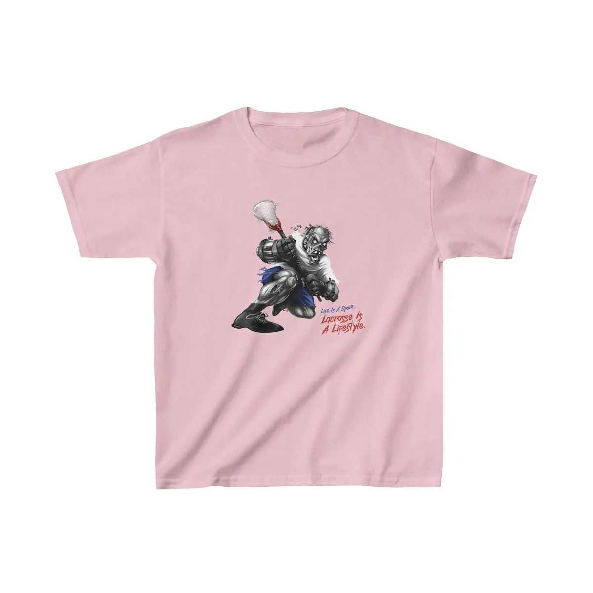 Kids Lacrosse Zombie Short Sleeve Tee
