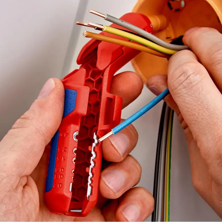 KNIPEX 16 95 02 SB ErgoStrip® Dismantling Tool, left handed