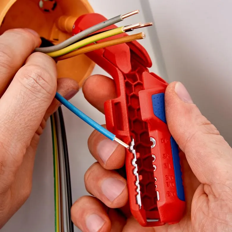 KNIPEX 16 95 02 SB ErgoStrip® Dismantling Tool, left handed