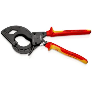 Knipex 95 36 320 Cable Cutter (ratchet principle, 3-stage)