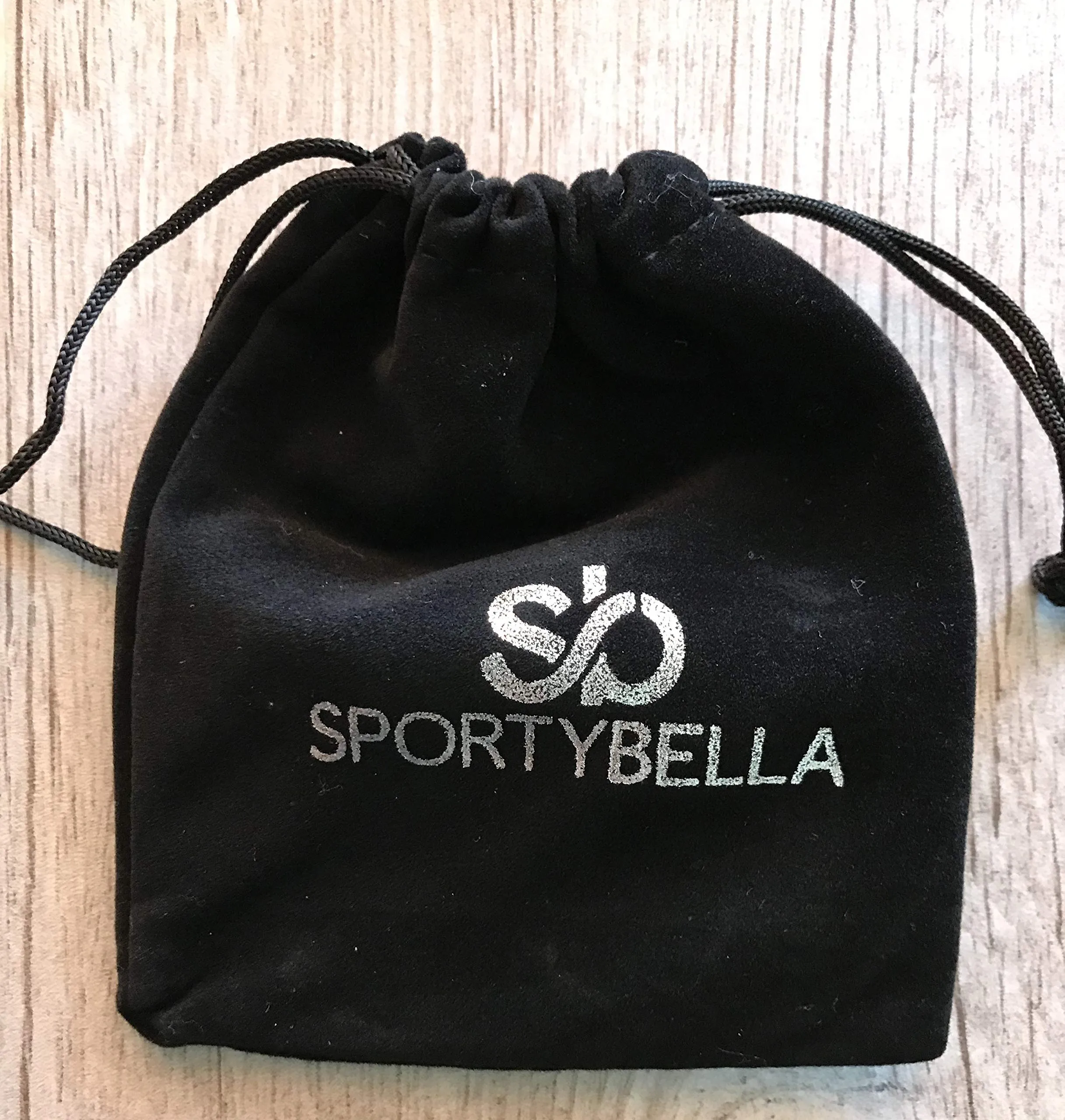 Lacrosse Gift Bundle, Girls Lacrosse Stud Earrings, Drawstring Bag and Hair Ties Gift Set, Girls Lacrosse Accessories For LAX Players and Teams