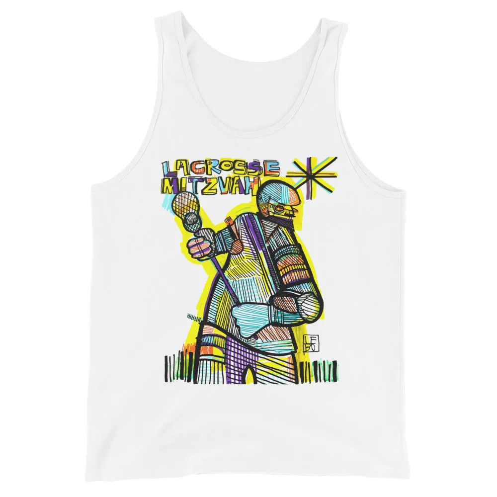 Lacrosse Mitzvah – Lebo Unisex Tank Top