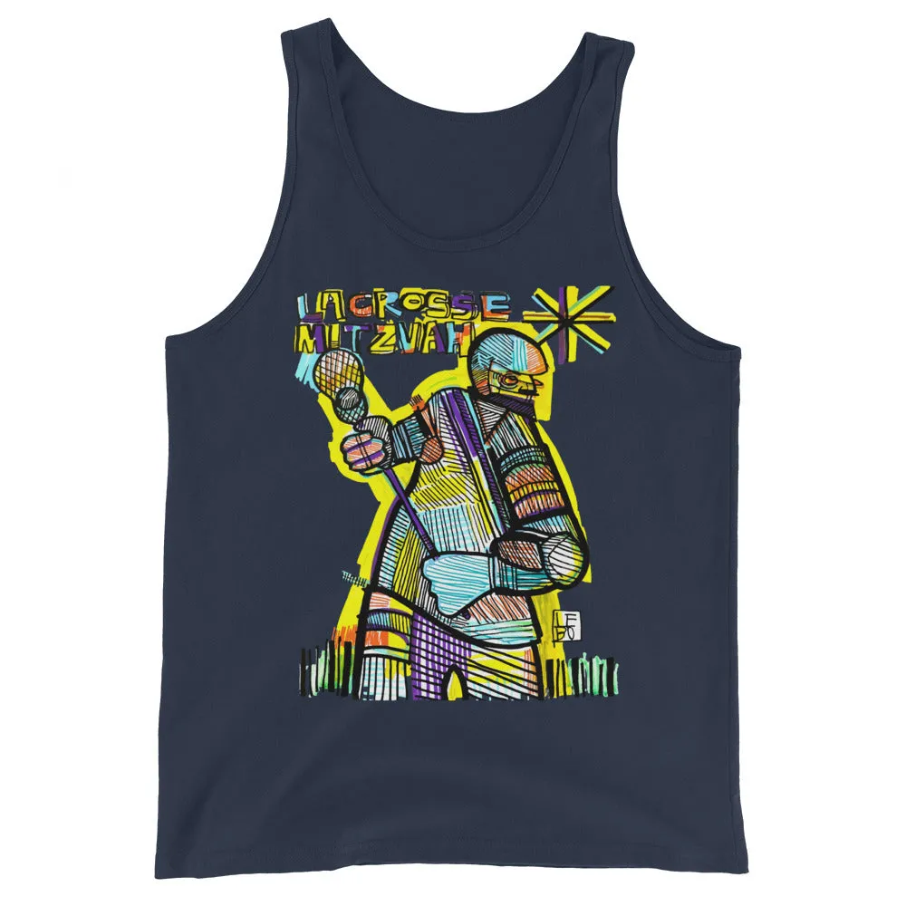 Lacrosse Mitzvah – Lebo Unisex Tank Top