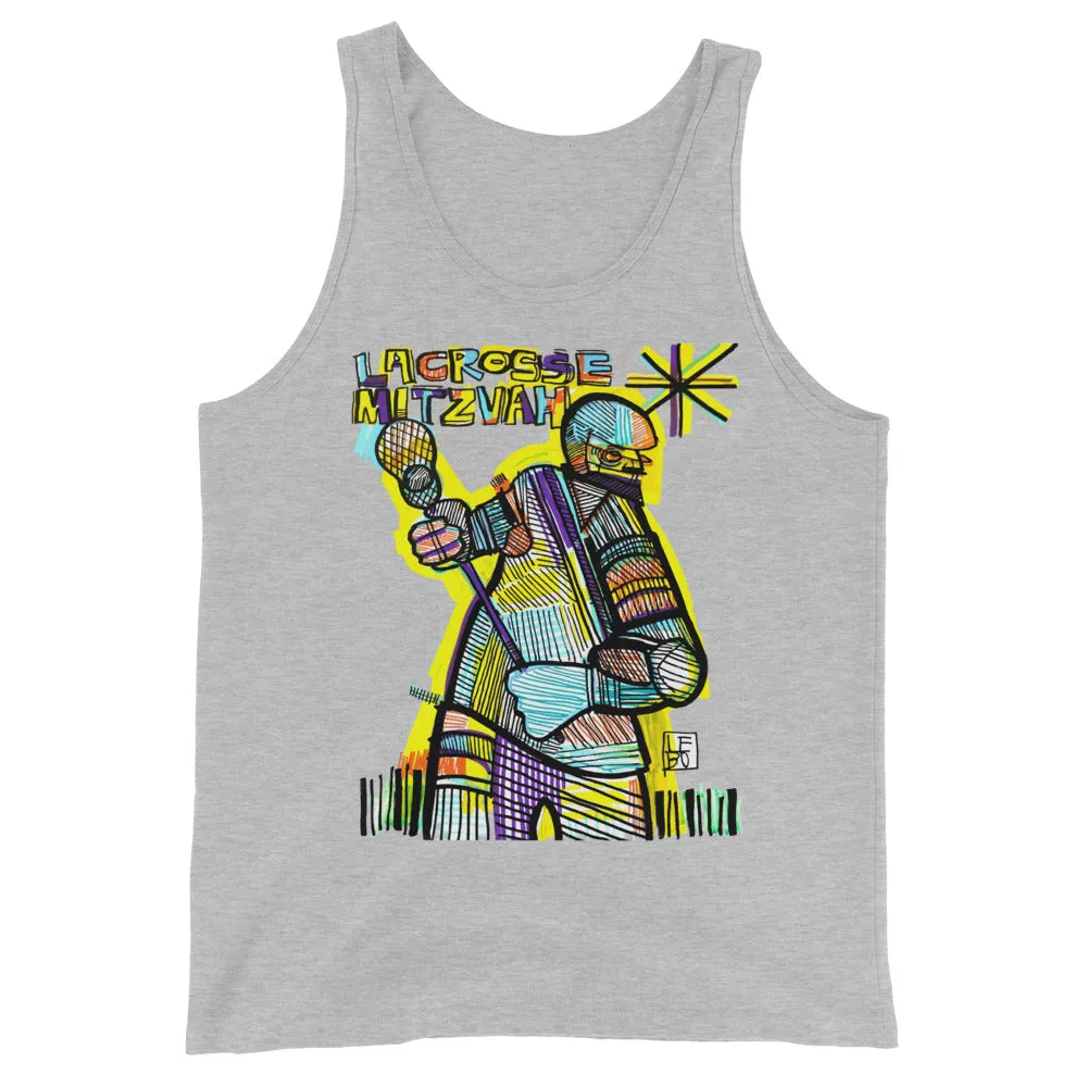 Lacrosse Mitzvah – Lebo Unisex Tank Top