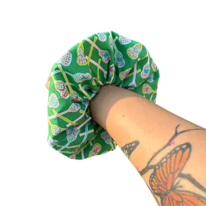 Lacrosse Team Womens Girls Hair Tie Ponytail