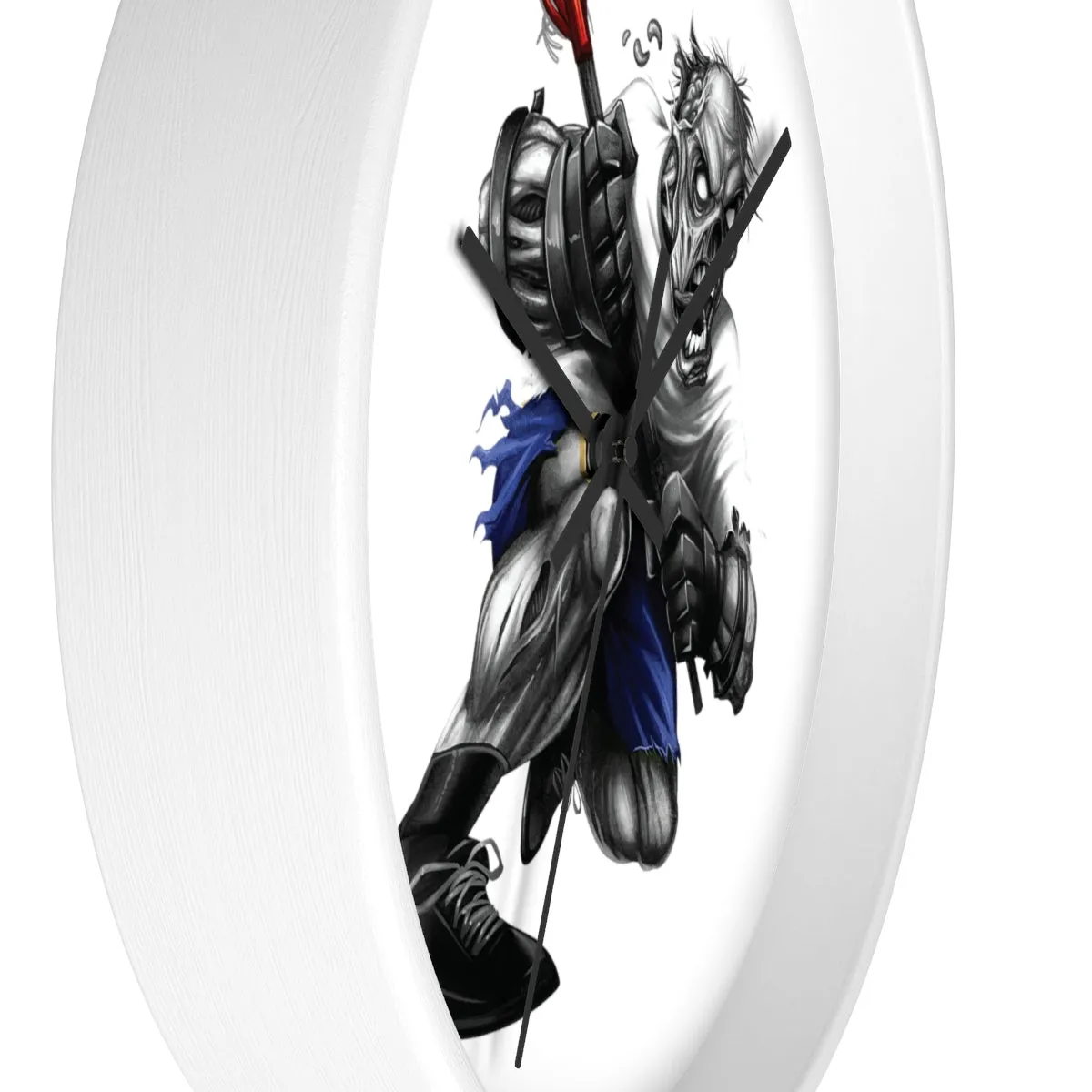 Lacrosse Wall Clock