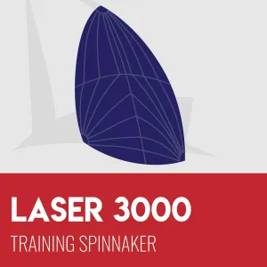 Laser 3000 Training Spinnaker
