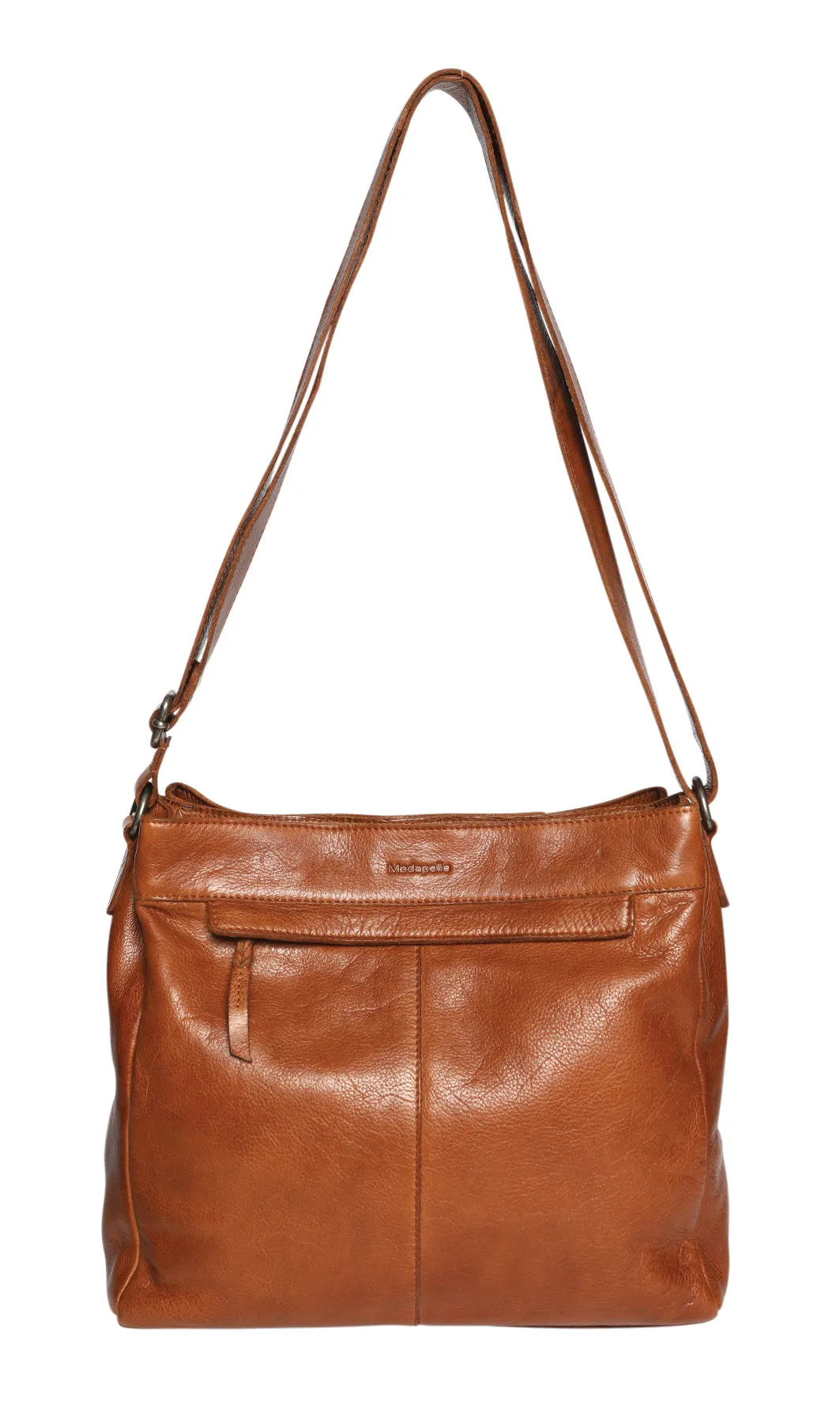 Leather bag large (7756)