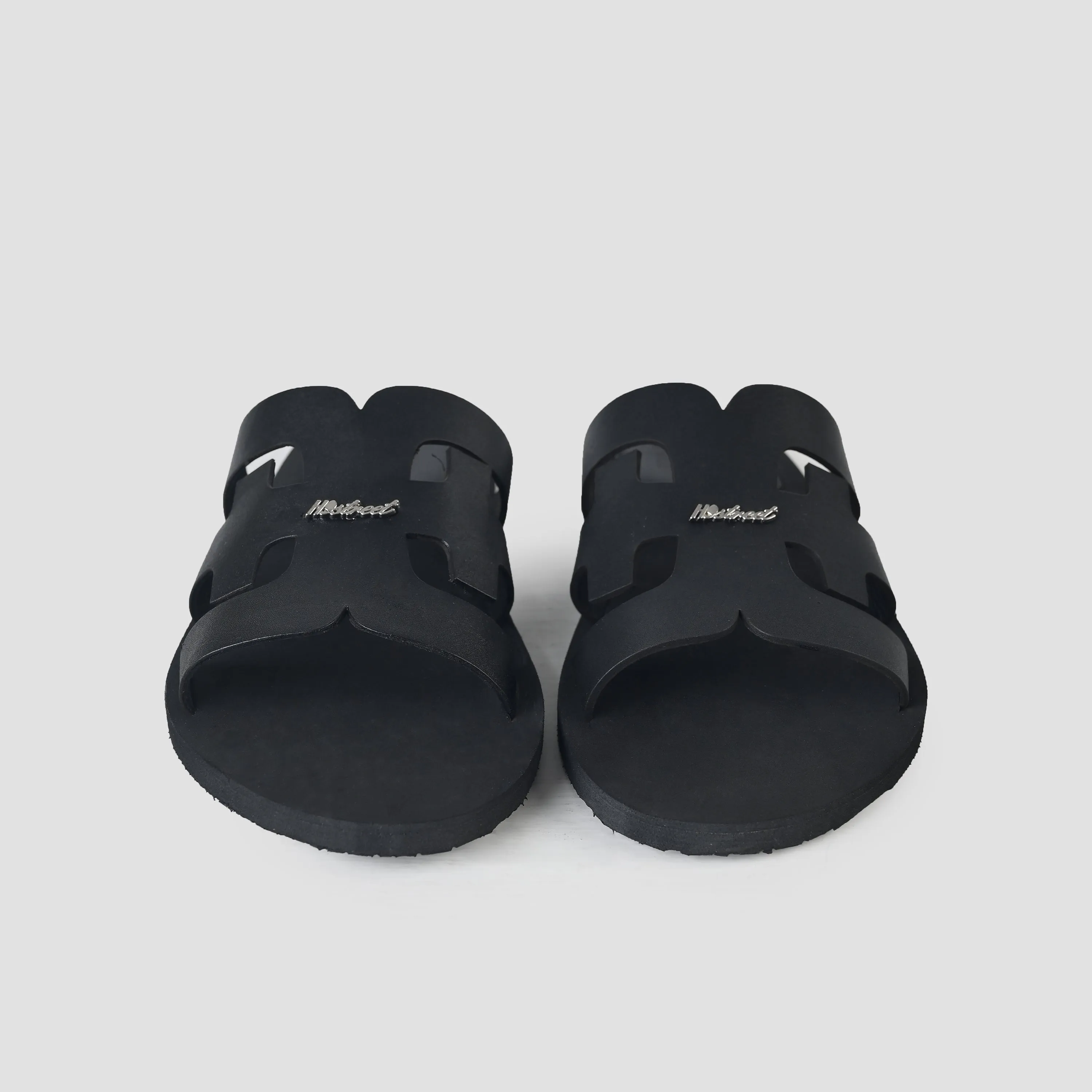 LEATHER SLIPPER WITH VIBRAM SOLE