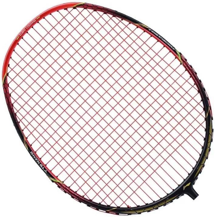 Li-Ning Aeronaut 8000 Yuchen Badminton Racket - Black Red