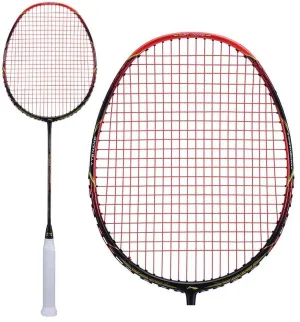 Li-Ning Aeronaut 8000 Yuchen Badminton Racket - Black Red