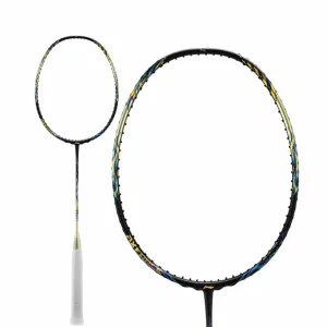 Li-Ning Axforce 100 Badminton Racket - Pale Gold