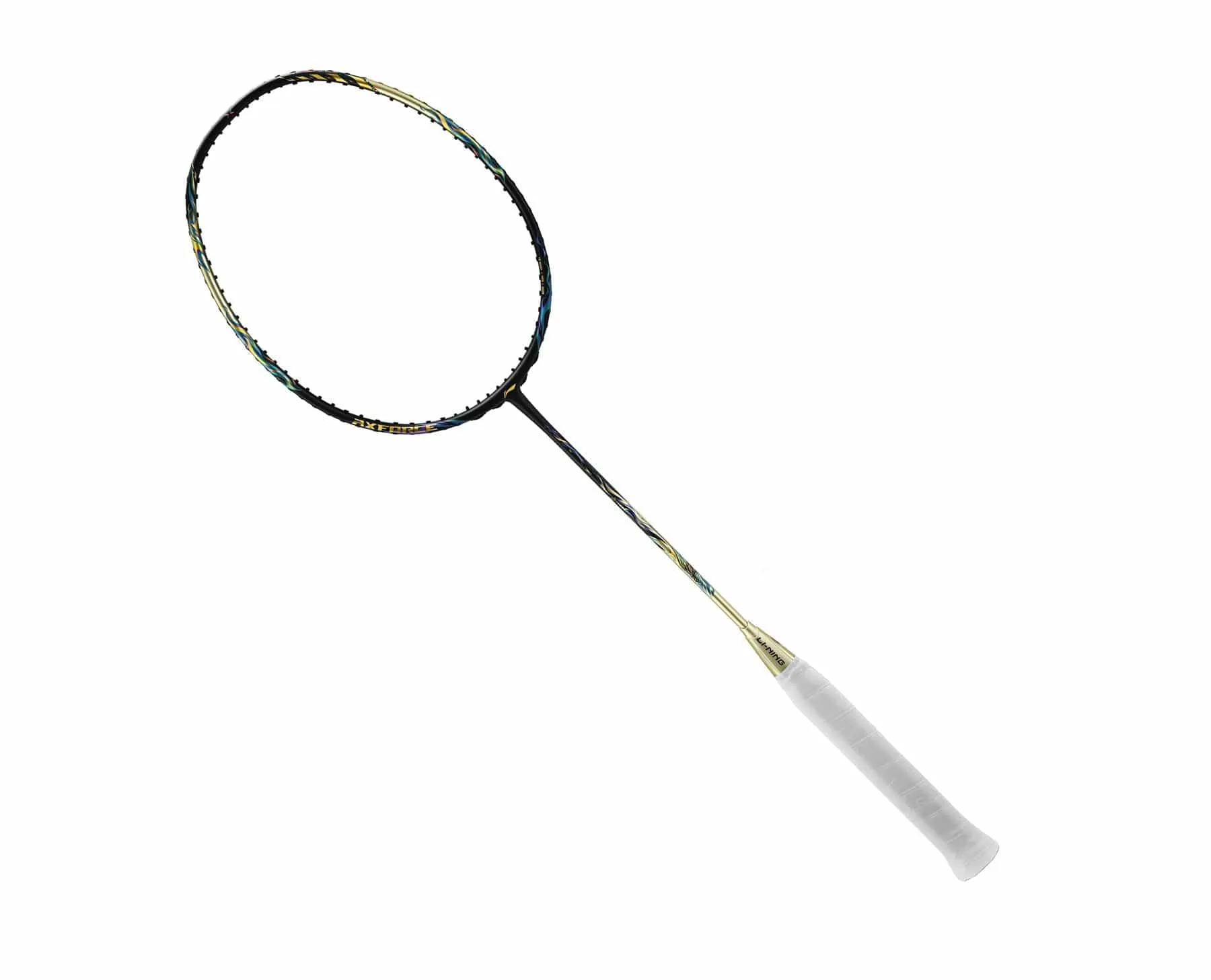 Li-Ning Axforce 100 Badminton Racket - Pale Gold