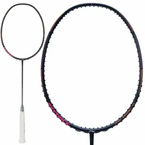 Li-Ning Axforce 80 4U Badminton Racket - Black / Metallic Silver