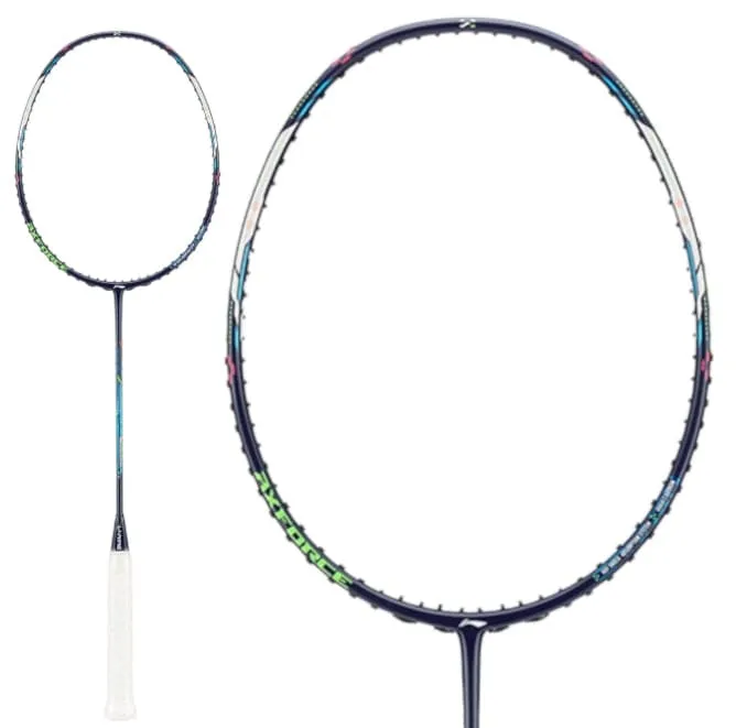 Li-Ning Axforce Cannon Pro 4U Badminton Racket - Blue