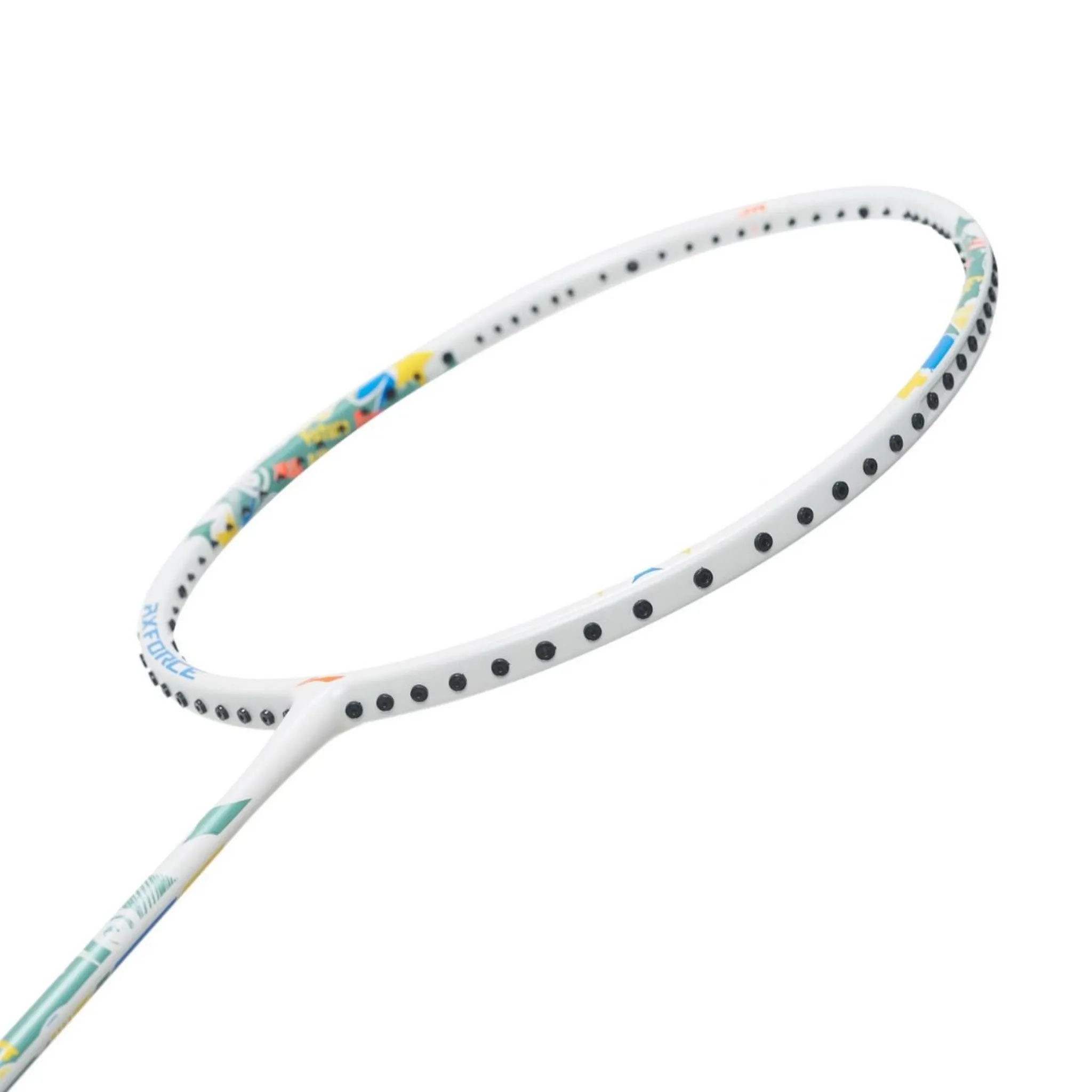 Li Ning Axforce Junior Strung Badminton Racket [White] AYPS087-2